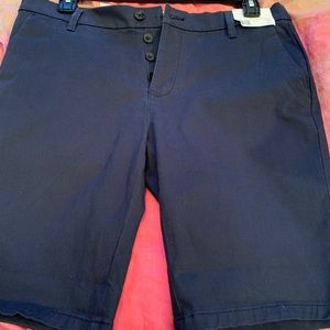 Topman shorts navy 34 w